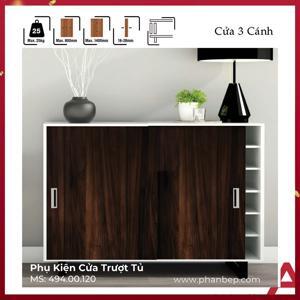 Bộ phụ kiện cửa trượt 2 cánh Hafele 494.00.120
