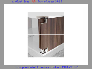 Bộ phụ kiện cửa trượt 2 cánh Hafele 494.00.120