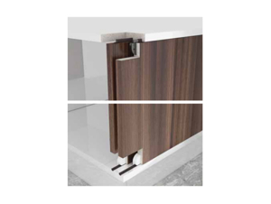 Bộ phụ kiện cửa trượt 2 cánh Hafele 494.00.120