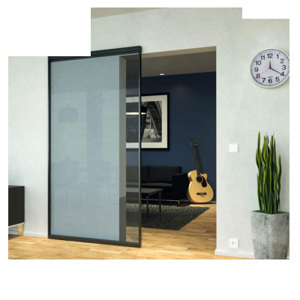 Bộ phụ kiện cửa trượt 80M cho cửa kính khung nhôm 1100mm Hafele 940.59.010