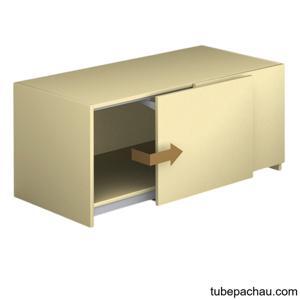 Bộ phụ kiện cửa trượt Hafele Finetta Flatfront 406.11.201