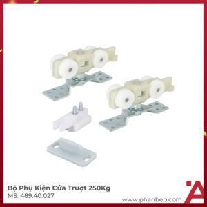 Bộ phụ kiện cửa trượt silent Hafele 489.40.027