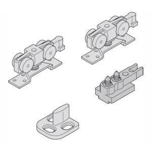 Bộ phụ kiện cửa trượt silent Hafele 489.40.027