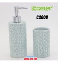 Bộ phụ kiện đá xà phòng 2 món Geler C2008