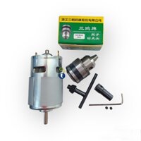 Bộ Phụ Kiện Để Làm Máy Khoan Cầm Tay Mini Từ Motor 775, Motor bảo hành 1 tháng, đổi mới nếu hư lỗi