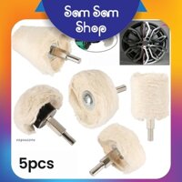 Bộ Phụ Kiện dùng cho máy đánh bóng trang sức, xe hơi