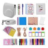 Bộ phụ kiện máy ảnh tức thì 12 trong 1 Tương thích với Fujifilm Instax Mini 11 Bao gồm túi đựng máy ảnh / Dây đeo máy ảnh / Album ảnh / Kẹp ảnh / Khung ảnh / Dây treo / Nhãn dán /