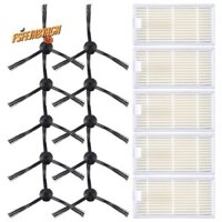 Bộ phụ kiện máy hút bụi cho Panda X500, Gutrend Joy90 / Fun 110, Cr120 / Cen540 Bộ lọc Hepa X 5 Cái + Bàn chải bên X 10