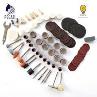 Bộ phụ kiện máy khoan, mài, khắc đa năng 105 pc