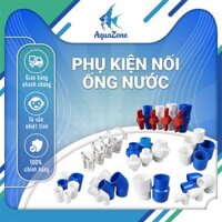 Bộ phụ kiện nối ống nước tiện lợi (cút nối, cút chếch, cút vuông, khóa vòi nước, thu, giắc co, bịt đầu ống, kẹp ống)