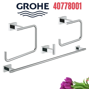 Bộ phụ kiện phòng tắm 4 món Grohe 40778001