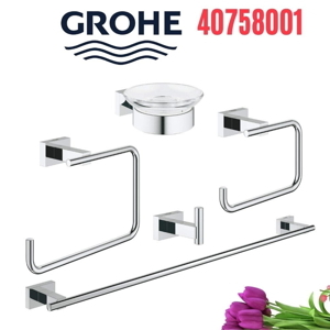 Bộ phụ kiện phòng tắm 5 món Grohe 40758001