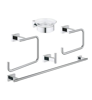 Bộ phụ kiện phòng tắm 5 món Grohe 40758001