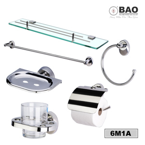 Bộ phụ kiện phòng tắm 6 món BAO-6M3C