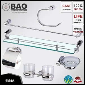 Bộ phụ kiện phòng tắm 6M4A