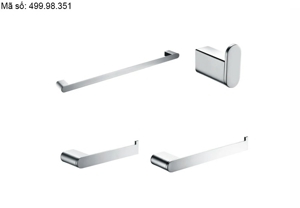 Bộ phụ kiện phòng tắm Chiba màu chrome 499.98.351