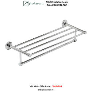 Bộ Phụ Kiện Phòng tắm inox ARCHI R04