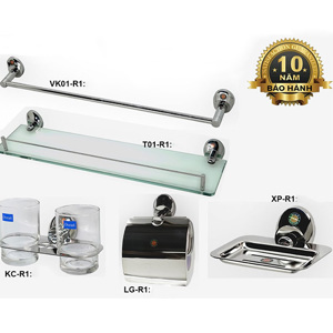 Bộ phụ kiện phòng tắm inox ARCHI R01