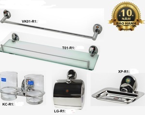 Bộ phụ kiện phòng tắm inox ARCHI R01