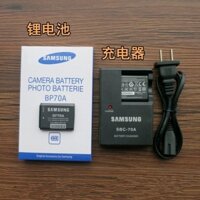 Bộ Phụ Kiện Pin + Bộ Sạc Phù Hợp Cho Máy Ảnh Samsung WB30F WB31 WB35F WB50F PL100 ST100 BP70A