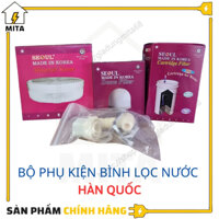 Bộ phụ kiện Than,Nấm,Đá,Vòi bình lọc nước Hàn Quốc - MITA
