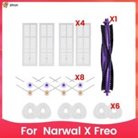 Bộ Phụ Kiện Thay Thế Cho X Freo Robot Hút Chân Không HEPA Bộ Lọc Bàn Chải Bên Miếng Lau Nhà Bàn Chải Chính .vn