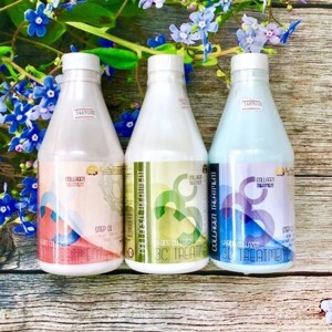 Bộ phục hồi 3c labios collagen treatment Nhật Bản 600ml