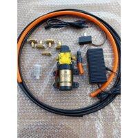 bộ phun sương. bơm Sinleader đơn kèm nguồn 12v-5a. điều tốc 12v. 10m dây phun. 5 béc đồng. giúp làm mát ngôn nhà của bạn