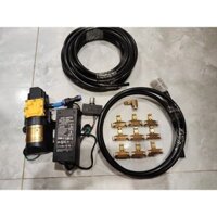 Bộ phun sương đầu ĐỒNG Tê ĐỒNG có Lọc rác QUÁN CAFE ,làm mát mái hiên, nhà xưởng, quán cà phê, quạt...giá rẻ tuỳ chọn PH