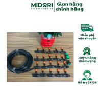 Bộ Phun Sương Tưới Cây, Làm Mát, Thông Minh Tiện Dụng Midori 5 Mét