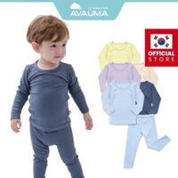 Bộ pijama AVAUMA 3tháng-7 tuổi cho trẻ mới biết đi bằng cotton tay dài