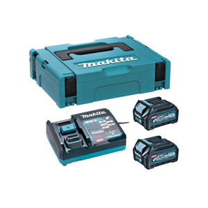 Bộ pin sạc 40V 2.5AH MAKITA 191J81-6 (DC40RA + BL4025X2 + MAKPAC1)