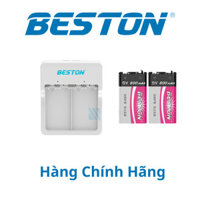 Bộ pin sạc 9V Beston M7023 Ni-MH/Lithium dùng cho micro karaoke, đồng hồ đo điện, đồ chơi, đèn pin