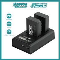 Bộ Pin Sạc Đôi LP-E17 Beston Cho Canon 77D 750D 760D 800D 8000D 200D M3 M5 M6, EOS RP