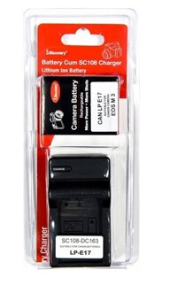 Bộ Pin + Sạc i-Discovery LP-E17 cho Canon 850D, 200D, 750D, 800D, 77D, M6M2, M5, M6