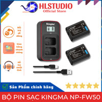 Bộ Pin Sạc KingMa NP-FW50 Cho Máy Ảnh Sony Chính Hãng HL Studio