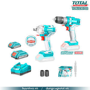 Bộ pin sạc Lithium Li-ion Total TFBLI2001 20V