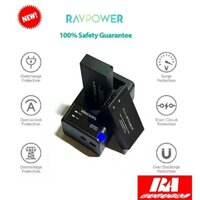 Bộ PIN + SẠC NHANH NEW Version 2 Canon LP-E17 RAVPOWER Cho Canon 77D 750D 760D 800D 8000D 200D M3 M5 M6, EOS RP...