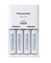 Bộ Pin + Sạc Panasonic AA 2000mAh KJ51 (4V)