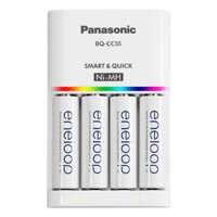 BỘ PIN+SẠC PANASONIC AA 2000MAH KJ55 (4V)