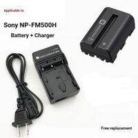 Bộ Pin + Sạc Phù Hợp Cho Máy Ảnh Sony A550 A560 A700 A850 A900 SLR NP-FM500H