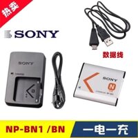 Bộ Pin + Sạc Phù Hợp Cho Máy Ảnh Sony DSC-T110 TX10 TX55 TX66 WX5 WX7 WX9 NP-BN1