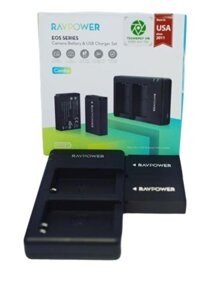 Bộ Pin Sạc Ravpower LP-E12 Cho Canon M50, M10, M100