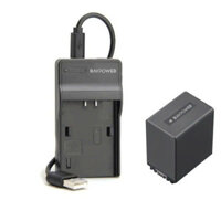 Bộ Pin Sạc Ravpower NP-FV100A cho Sony AX55, AXP55, AX100, AX700... - Mới