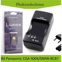 Bộ pin sạc thay thế 1 Pin 1 Sạc máy ảnh Panasonic CGA-S004 / DMW-BCB7