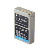 Bộ pin thay thế cho Olympus BLS-5 2000mAh & bộ sạc pin