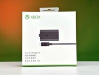 Bộ Pin Và Cáp Sạc Cho Tay Cầm Xbox One S / Seri S Controller FULLBOX Hàng Chính Hãng Microsoft