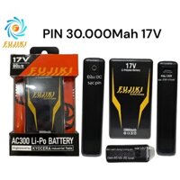 Bộ pin và sạc áo điều hòa FUJIKI 30.000 mah 17V 2024 mẫu cao cấp nhất