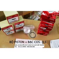 BỘ PISTON BẠC COS :0,50 XE HONDA FUTURE NEO , FUTURE X ,UY TÍN