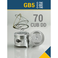 🛵【BỘ PISTON DD CUB 70 GB5】 phù hợp xe CHALY 70, phụ tùng xe máy BAP